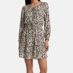Theory Floral Silk Dress